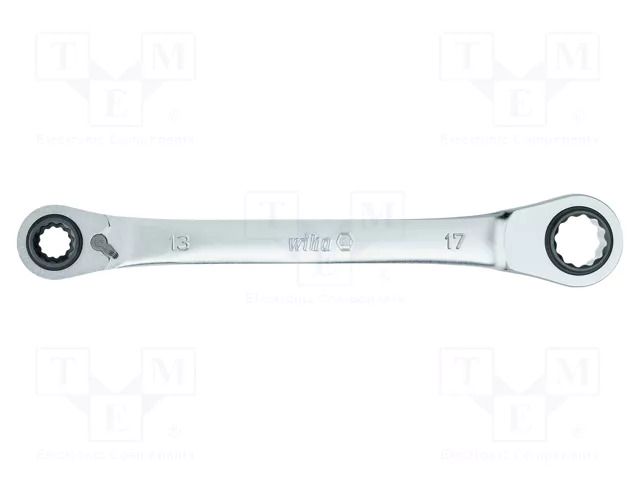 Wrench; box,with ratchet; 10mm,13mm,17mm,19mm; Teeth: 72 WIHA WIHA.45421