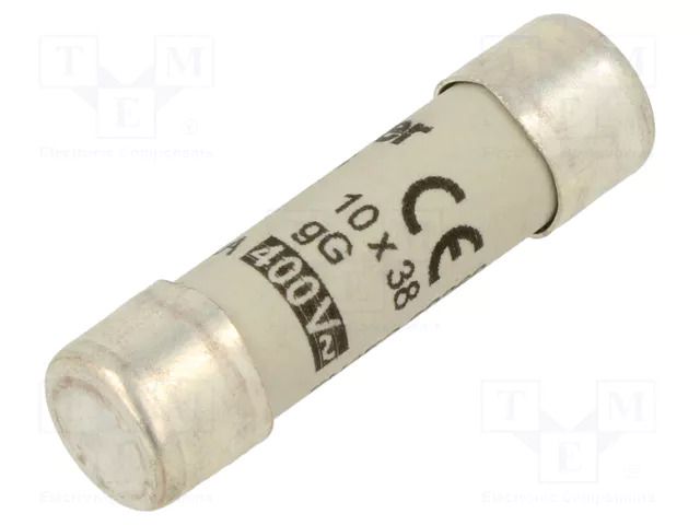 Fuse: fuse; 32A; 400VAC; gG; cylindrical,industrial; 10x38mm HAGER LF332G