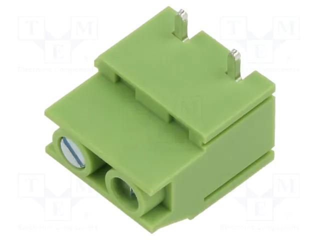Connector: PCB terminal block; terminal; 20A; 300V; straight; 1x2 XINYA XY129RB-2P-7.5-GN