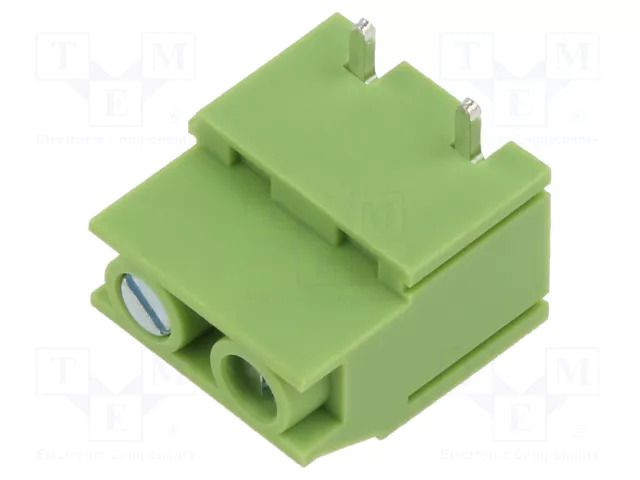 Connector: PCB terminal block; terminal; 20A; 300V; straight; 1x2 XINYA XY129RB-2P-7.5-GN