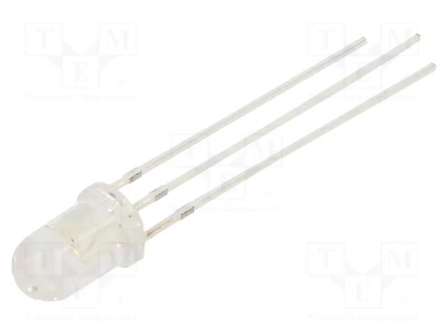 LED; red/green; 5mm; 5800÷7000mcd,7000÷8400mcd; 30°; Front: convex OPTOSUPPLY OSRPMC5B31A