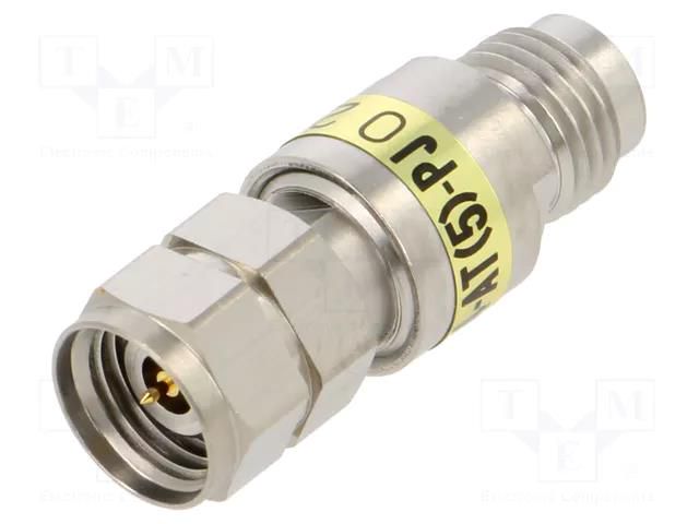 Attenuator; 2,4mm-AT male,2,4mm-AT female; Insulation: PTFE; 50Ω HIROSE H2.4-AT-5-PJ