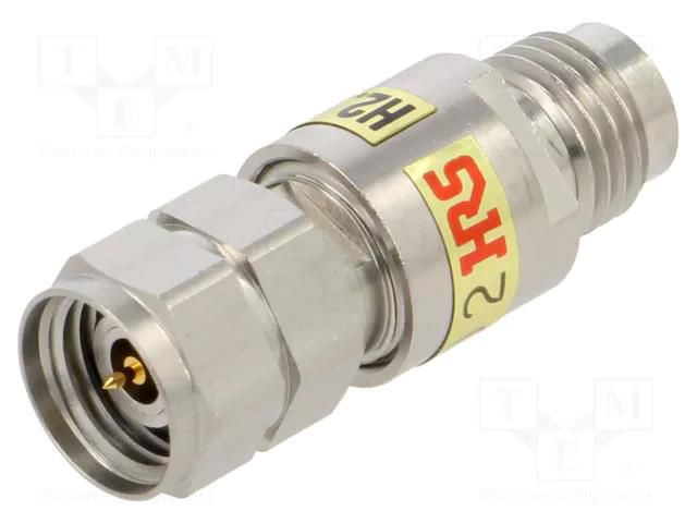 Attenuator; 2,4mm-AT male,2,4mm-AT female; Insulation: PTFE; 50Ω HIROSE H2.4-AT-0-PJ
