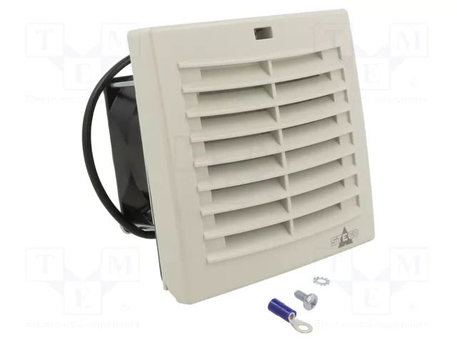 Fan: AC; axial; 115VAC; 120x88x92mm; 23m3/h; 43dBA; ball; IP54 STEGO 01870.9-30