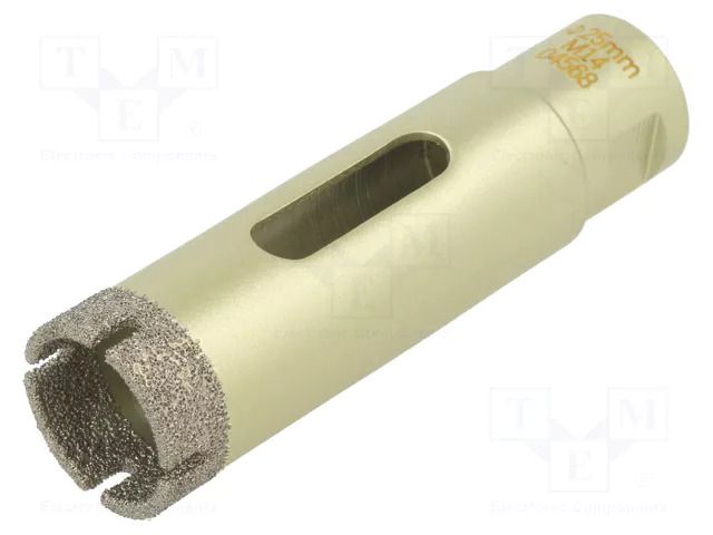 Diamond hole saw; 25mm; glaze,ceramic tile; Thread: M14 METABO MTB.628307000