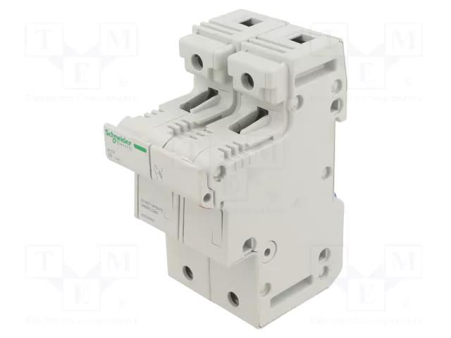 Fuse base; for DIN rail mounting; Poles: 1+N SCHNEIDER ELECTRIC A9GSB650