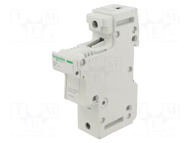 Fuse base; 14x51mm; for DIN rail mounting; 50A; Poles: 1 SCHNEIDER ELECTRIC A9GSB550