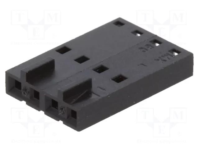 Connector: wire-wire/PCB; plug; female; SL; 2.54mm; PIN: 4 MOLEX MX-50-57-9204