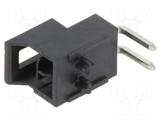 Connector: wire-board; socket; male; PIN: 2; Nano-Fit; angled; 2.5mm MOLEX MX-105313-1102