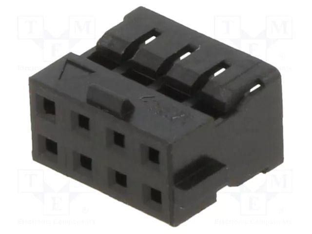 Connector: wire-wire/PCB; plug; female; PIN: 8; Milli-Grid; 2mm; 2x4 MOLEX MX-51110-0856