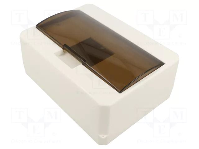 Enclosure: for modular components; IP40; white; No.of mod: 9 JONEX JX-S-9/K-WH