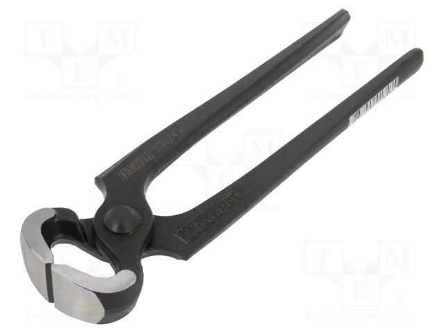 Carpenters pincers; end,cutting; phosphate head,forged,cure UNIOR UNIOR-601343