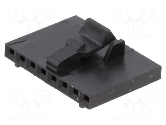 Connector: wire-wire/PCB; plug; female; PIN: 8; AMPMODU MTE; 2.54mm TE Connectivity 104257-7