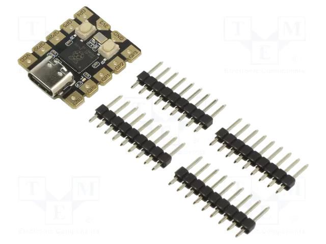 3.3÷5VDC; GPIO x8,I2C x2,SPI,UART x2,USB 1.1; uC: RP2040; 133MHz DFROBOT DF-DFR0959