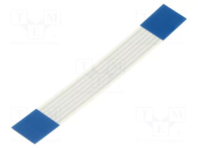 FFC tape; Cores: 6; Tape ph: 1mm; L: 51mm; 60V MOLEX MX-15267-0203