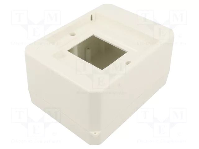 Enclosure: for modular components; IP30; white; No.of mod: 4 JONEX JX-S-4-WH