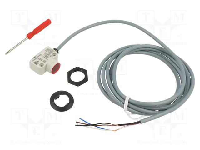 Sensor: photoelectric; Range: 1m; PNP / NO + NC; Usup: 10÷30VDC CARLO GAVAZZI PH18CND10PASA