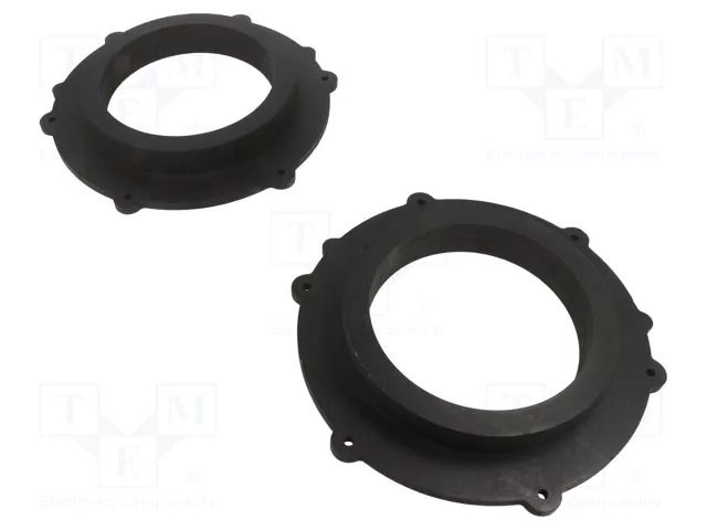 Spacer ring; MDF; 165mm; Porsche; impregnated; 2pcs. BASSER D.MDF.PORSCHE02