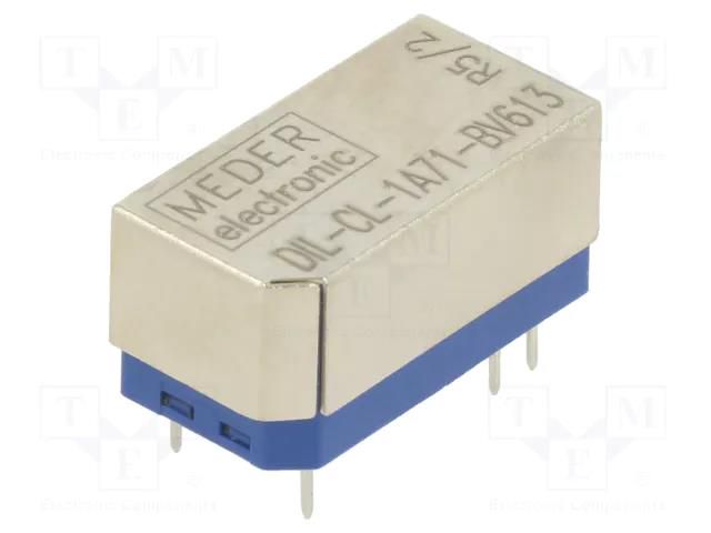 Relay: reed switch; SPST-NO; Ucoil: 24VDC; 1A; max.200VDC; 60mΩ; PCB MEDER DIL-CL-1A66-BV613