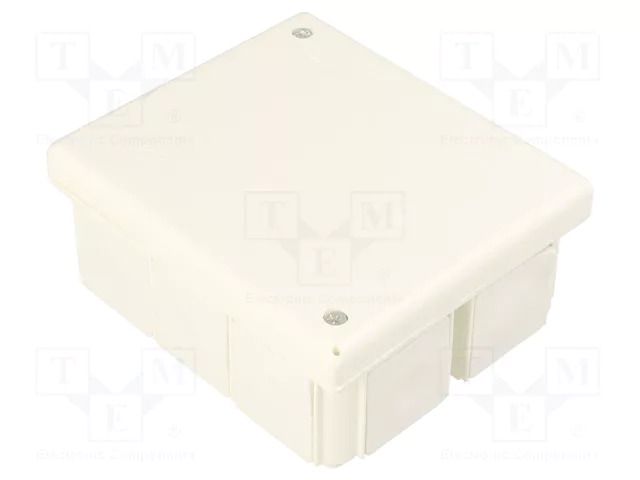 Enclosure: junction box; X: 80mm; Y: 95mm; Z: 40mm; wall mount; IP54 JONEX JX-PK-104-WH