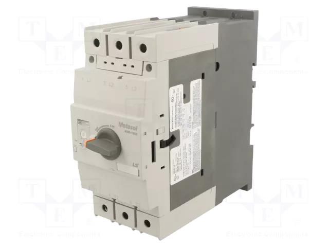 Motor breaker; 37kW; 220÷690VAC; for DIN rail mounting; IP20 LS ELECTRIC MMS-100S-75A