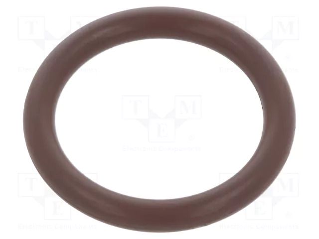 O-ring gasket; FPM; Thk: 2.5mm; Øint: 16mm; brown; -20÷200°C ORING USZCZELNIENIA TECHNICZNE O-16X2.5-75-FPM-BR