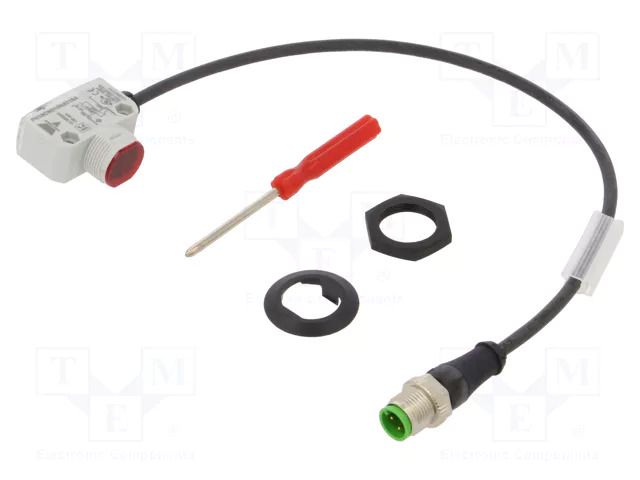 Sensor: photoelectric; Range: 1m; NPN / NO + NC; Usup: 10÷30VDC CARLO GAVAZZI PH18CND10NAT1SA