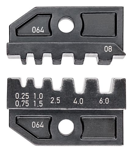 KNIPEX 97 49 08 Crimping die for insulated and non-insulated wire ferrules  97 49 08 4003773030874