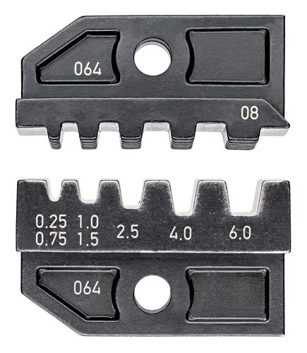 KNIPEX 97 49 08 Crimping die for insulated and non-insulated wire ferrules  97 49 08