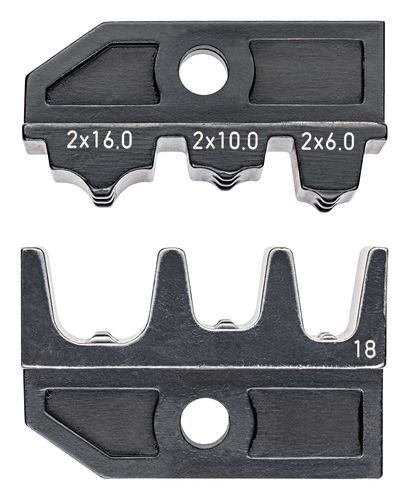 KNIPEX 97 49 18 Crimping die for twin wire ferrules  97 49 18