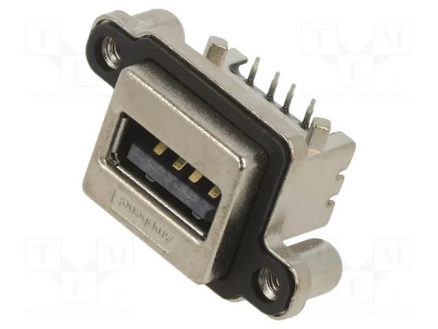 USB / IEEE1394 connector MUSBA11130 AMPHENOL COMMUNICATIONS SOLUTIONS MUSBA11130