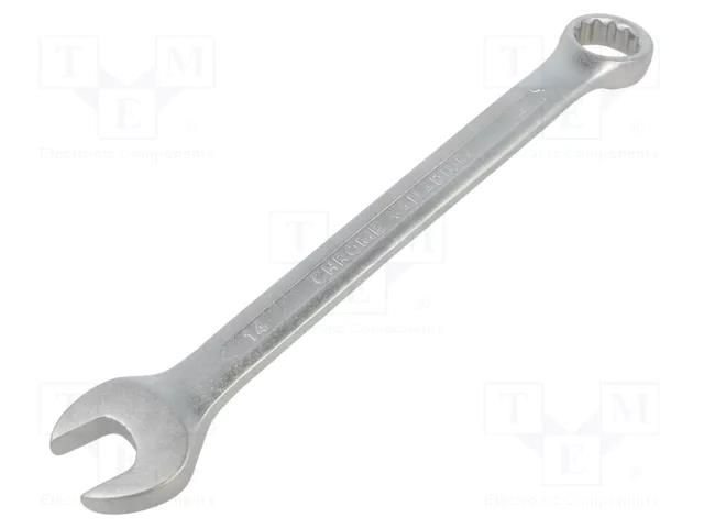 Wrench; combination spanner; 14mm; Overall len: 180mm BM GROUP BM16514
