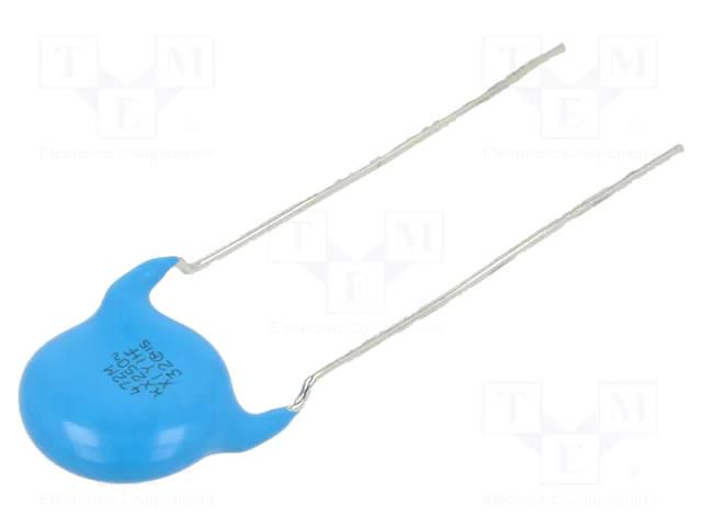 Capacitor: ceramic; X1,Y1; 4700pF; 250VAC; ±20%; THT; 10mm MURATA DE1E3KX472MA4BN01F