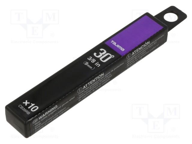 Blade; 9mm; 10pcs. TAJIMA TJ-CB39RBH/K1