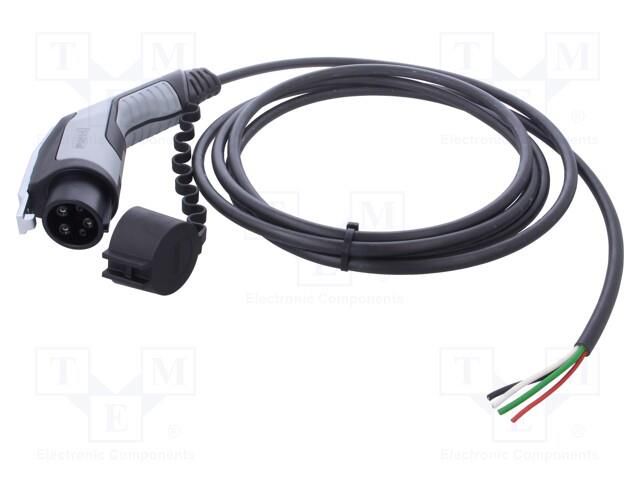 Cable: eMobility; 1x20AWG,3x14AWG; 3.75kW; CHARX connect comfort PHOENIX CONTACT 1627334