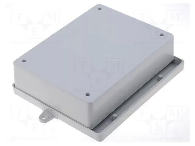 Enclosure: specialist; X: 132mm; Y: 111mm; Z: 40mm; ABS; grey MASZCZYK ABS-38