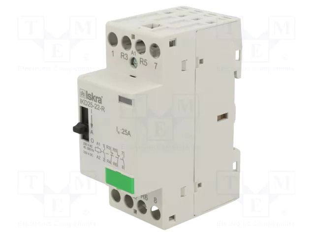 Contactor: 4-pole installation; 25A; 230VAC,220VDC; IKD-R ISKRA IKD25-22-R/230V