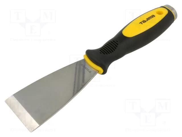 Putty knife; Tipwidth: 50mm; stainless steel; L: 240mm TAJIMA TJ-SCRC50/Y1