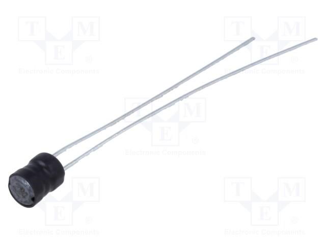 Inductor: wire; THT; 220uH; 240mA; 2.4Ω; ±10%; 1100; Ø5x7.5mm; Ø: 5mm MURATA 11R224C