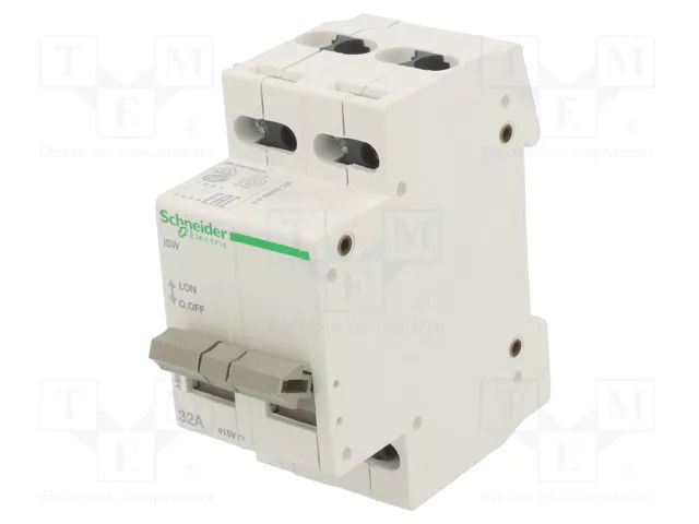 Switch-disconnector; Poles: 4; for DIN rail mounting; 32A; 415VAC SCHNEIDER ELECTRIC A9S60432