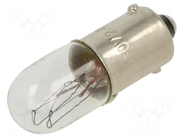 Bulb; 130VAC; Cap: BA9S SCHNEIDER ELECTRIC DL1CE130