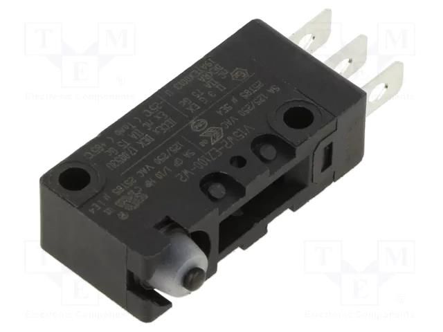Microswitch SNAP ACTION; 5A/250VAC; without lever; SPDT; ON-(ON) HONEYWELL V15W2-EZ100-W2