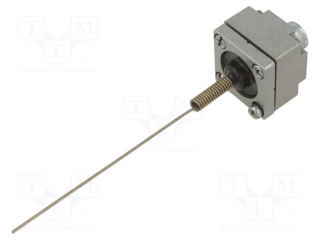 Driving head; plunger on spring loaded element; metal; XCKJ TELEMECANIQUE SENSORS ZCKE06