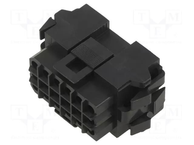 connector 18 POS SQ GRID METRIMATE-PLUG TE Connectivity 207442-1