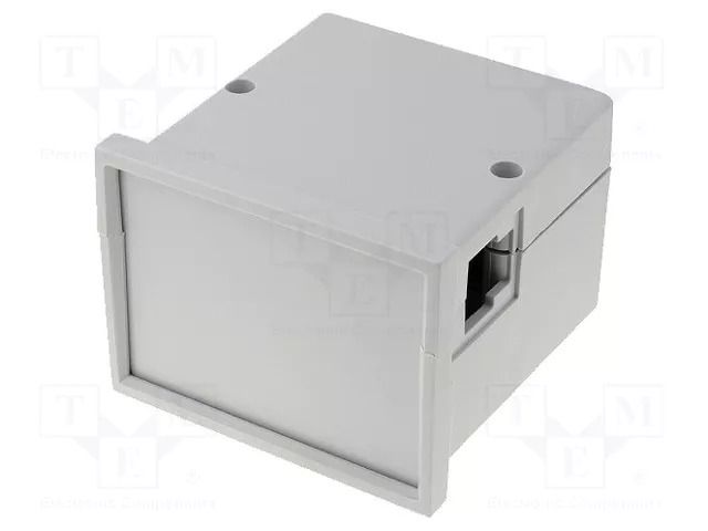Enclosure: panel; X: 72mm; Y: 72mm; Z: 55mm; ABS; grey; screwed MASZCZYK ABS-62PC