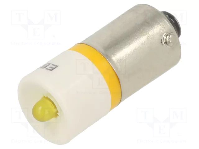 LED lamp; yellow; BA9S,T10; 6VDC; plastic; -20÷60°C CML INNOVATIVE TECHNOLOGIES 18600152