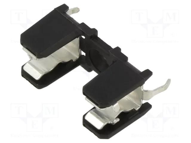 Fuse holder; THT; 5x20mm; -40÷85°C; 10A; thermoplastic; UL94V-0 LITTELFUSE 65600001009