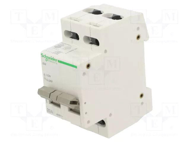 Switch-disconnector; Poles: 4; for DIN rail mounting; 20A; 415VAC SCHNEIDER ELECTRIC A9S60420