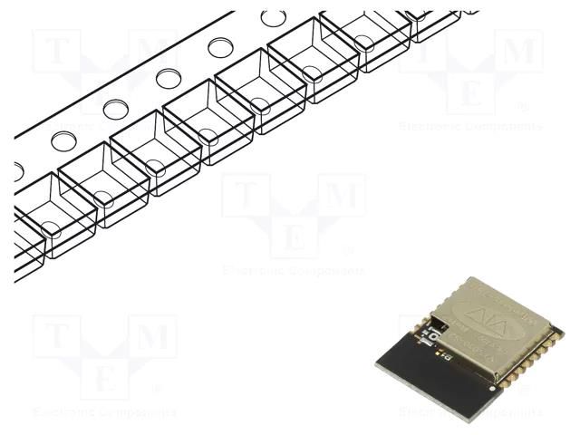 Module: Bluetooth Low Energy; 12dBm; GPIO,I2C,I2S,PDM,SPI,UART WIRELESS-TAG WT5010-S2