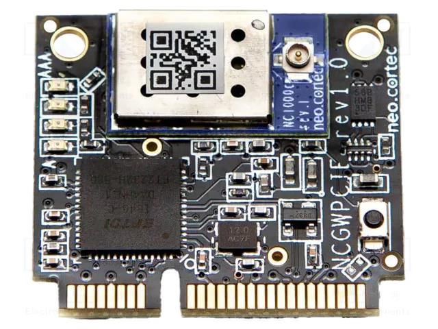 Module: RF; u.FL; RF; 868MHz; miniPCI,UART,USB; SMD; 30x27mm; U.FL NeoCortec PCINC1000C-8
